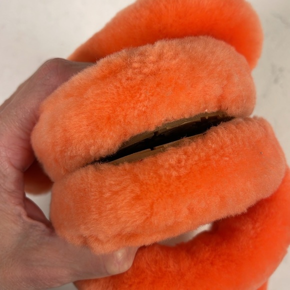 UGG Oh Yeah Slides Orange Women’s Size 9 - Picture 4 of 16